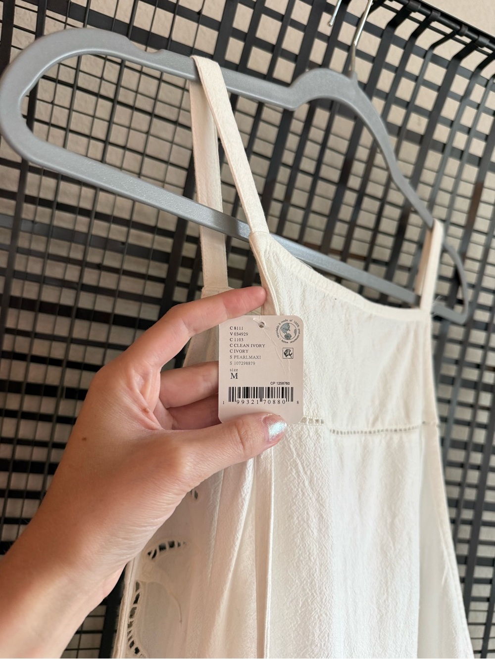 Free people Pearl Maxi Top clean ivory - Picture 7 of 9